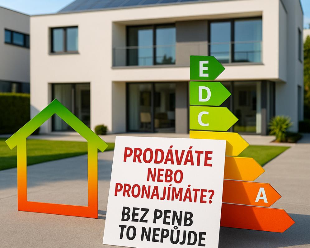 Prodáváte nebo pronajímáte? Bez PENB to nepůjde